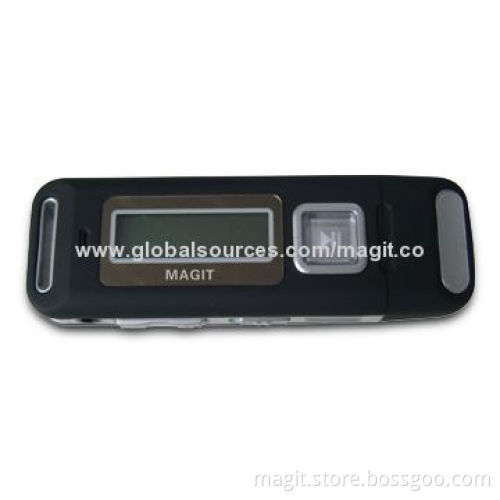 Flash MP3 Player with FM Radio, Voice Recording, EQ and A-B Repeat